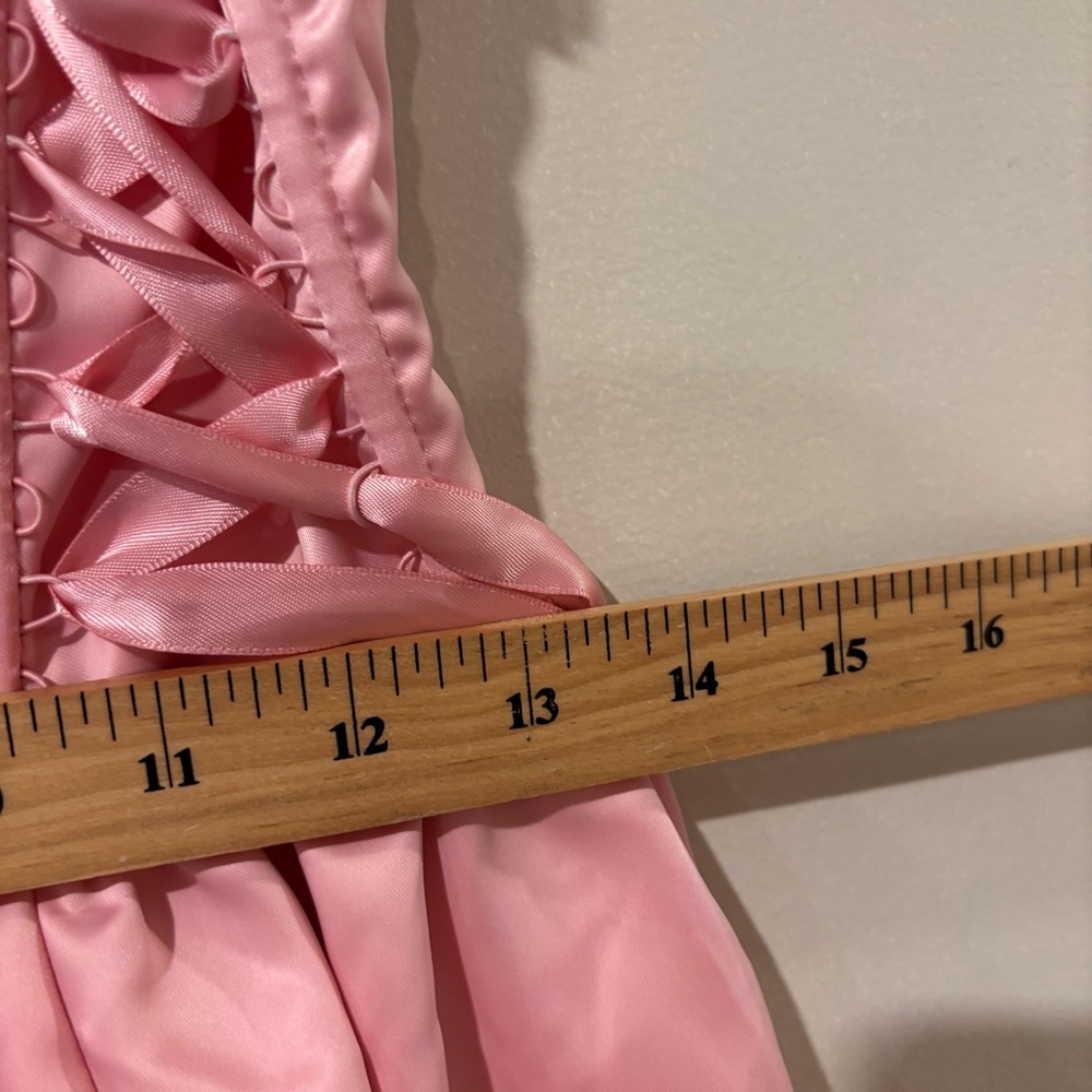 Sugar Thrillz pink Ruffle corset Mini Dress - Picture 6 of 6